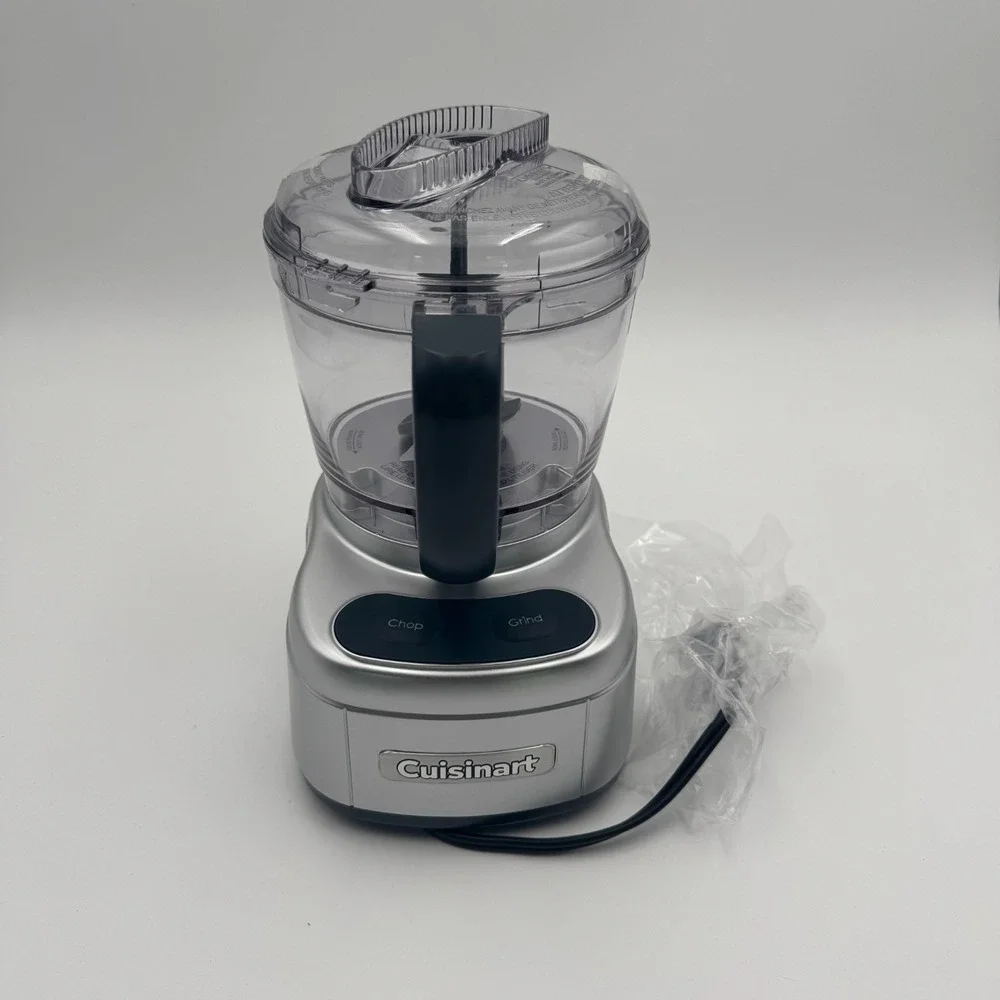 Cuisinart ECH-4 Elemental 4 Cup Chopper Grinder Black Stainless NIB